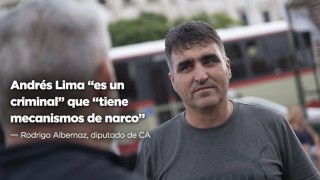 Andrés Lima “es un criminal” que “tiene mecanismos de narco”, afirmó Rodrigo Albernaz - Entrevistas - DelSol 99.5 FM