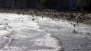 Ola de calor (y de caca) en las playas  - Arranque - DelSol 99.5 FM