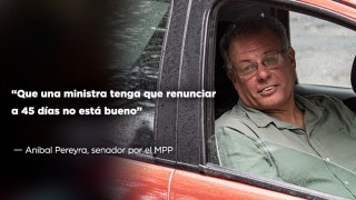 “Que una ministra tenga que renunciar a 45 días no está bueno” - Entrevistas - DelSol 99.5 FM