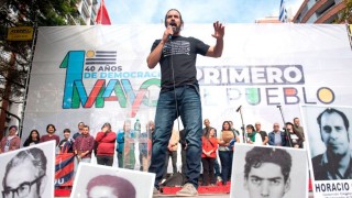 “Tripartime al medio”, para Darwin Sommaruga ganó en el acto del 1° de Mayo - Darwin concentrado - DelSol 99.5 FM