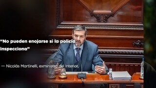 “No pueden enojarse si la policía inspecciona” - Entrevistas - DelSol 99.5 FM
