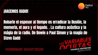 ¡Hacemos radio! - Programas completos - DelSol 99.5 FM