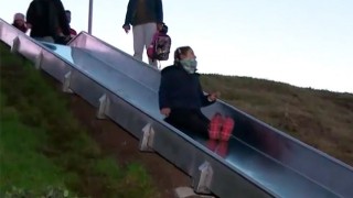 Recomendaciones para usar los toboganes de la pública felicidad en las Canteras - Darwin concentrado - DelSol 99.5 FM