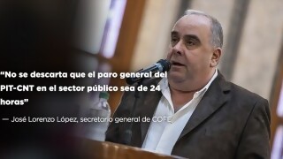 “No se descarta que el paro general del PIT-CNT en el sector público sea de 24 horas” - Entrevistas - DelSol 99.5 FM