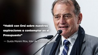 “Hablé con Orsi sobre nuestras aspiraciones a contemplar en el Presupuesto” - Entrevistas - DelSol 99.5 FM