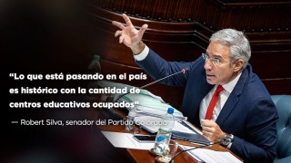 “Lo que está pasando en el país es histórico con la cantidad de centros educativos ocupados” - Entrevistas - DelSol 99.5 FM