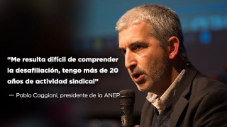 “Me resulta difícil de comprender la desafiliación, tengo más de 20 años de actividad sindical” - Entrevistas - DelSol 99.5 FM