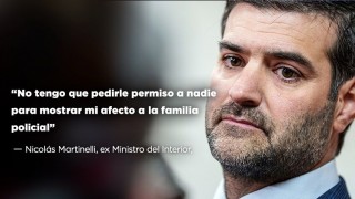 “No tengo que pedirle permiso a nadie para mostrar mi afecto a la familia policial” - Entrevistas - DelSol 99.5 FM