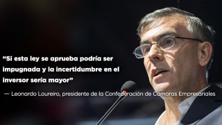 “Si esta ley se aprueba podría ser impugnada y la incertidumbre en el inversor sería mayor” - Entrevistas - DelSol 99.5 FM