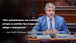 “Nos comunicamos con Lubetkin porque su partido fue el que nos obligó a interpelarlo” - Entrevistas - DelSol 99.5 FM