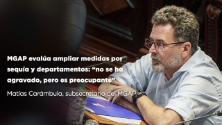 MGAP evalúa ampliar medidas por sequía y departamentos: “no se ha agravado, pero es preocupante”  - Entrevistas - DelSol 99.5 FM