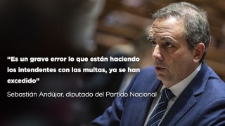 “Es un grave error lo que están haciendo los intendentes con las multas, ya se han excedido”  - Entrevistas - DelSol 99.5 FM