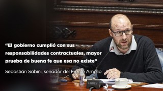 “El gobierno cumplió con sus responsabilidades contractuales, mayor prueba de buena fe que esa no existe” - Entrevistas - DelSol 99.5 FM