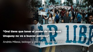 “Orsi tiene que tener el poder de decir que Uruguay no va a buscar petróleo” - Entrevistas - DelSol 99.5 FM