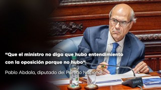 “Que el ministro no diga que hubo entendimiento con la oposición porque no hubo” - Entrevistas - DelSol 99.5 FM