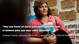 “Hay que hacer un pacto país para rediseñar todo el sistema para que sepa sobre violencia” - Entrevistas - DelSol 99.5 FM