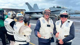 Orsi en un portaaviones estadounidense, ¿por pragmatismo? - Arranque - DelSol 99.5 FM