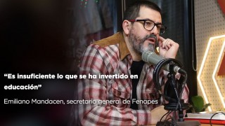 “Es insuficiente lo que se ha invertido en educación” - Entrevistas - DelSol 99.5 FM