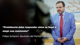 “Presidencia debe responder cómo se llegó a elegir esa camioneta” - Entrevistas - DelSol 99.5 FM
