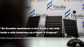 “En Ecuador asesinaron a otro fiscal y eso más tarde o más temprano va a llegar a Uruguay” - Entrevistas - DelSol 99.5 FM