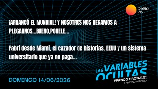 ¡Arrancó el Mundial! Y nosotros nos negamos a plegarnos…bueno,ponele… - Programas completos - DelSol 99.5 FM