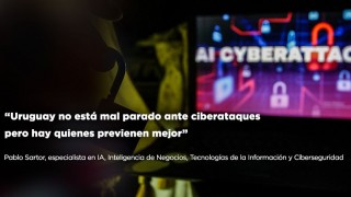 “Uruguay no está mal parado ante ciberataques pero hay quienes previenen mejor” - Entrevistas - DelSol 99.5 FM