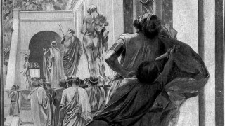 Filipo de Macedonia y su guardaespaldas Pausanias - Segmento dispositivo - DelSol 99.5 FM