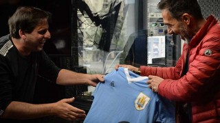 Gustavo Matosas cumplió un viejo anhelo del Piñe - Audios - DelSol 99.5 FM