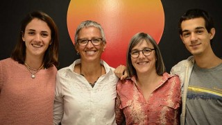 Los estudiantes de la escuela de investigación antártica y las explicaciones de Nin - NTN Concentrado - DelSol 99.5 FM