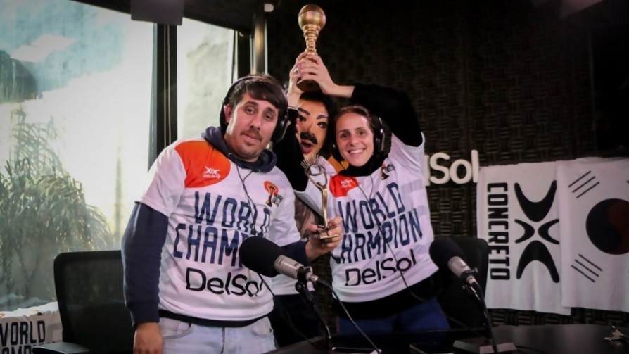 Campiglia dijo presente en la final del Mundial DelSol - Audios - La Mesa de los Galanes | DelSol 99.5 FM