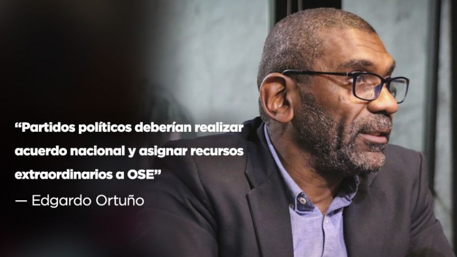 Partidos políticos deberían realizar acuerdo nacional y asignar recursos extraordinarios a OSE, consideró Ortuño - Entrevistas - Doble Click | DelSol 99.5 FM