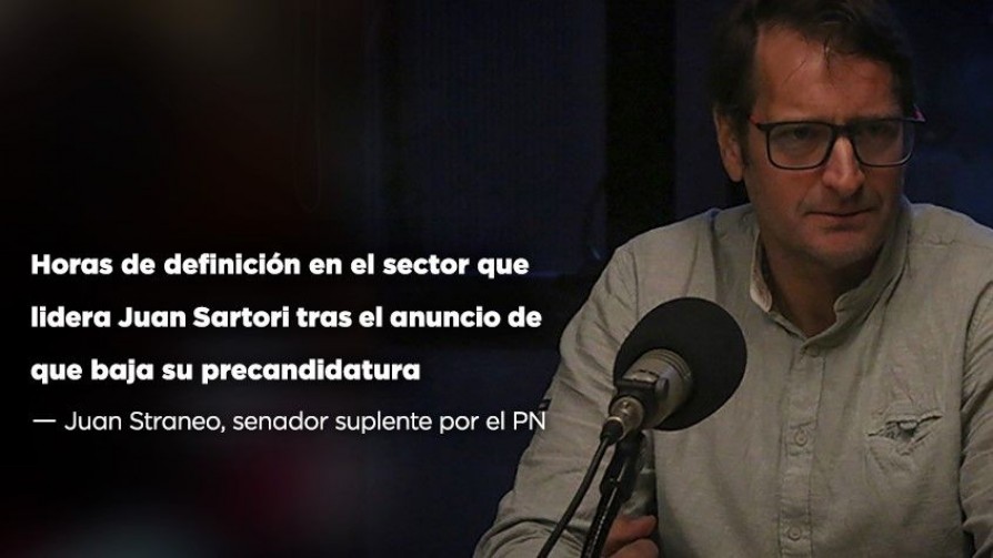 Horas de definición en el sector que lidera Juan Sartori tras el anuncio de que baja su precandidatura - Entrevistas - Doble Click | DelSol 99.5 FM