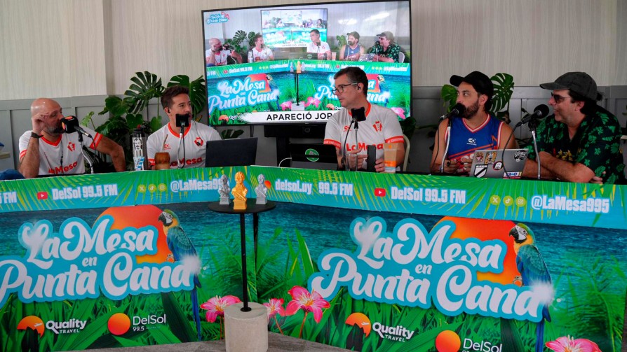 La Mesa desembarcó en Punta Cana  - La Charla - La Mesa de los Galanes | DelSol 99.5 FM