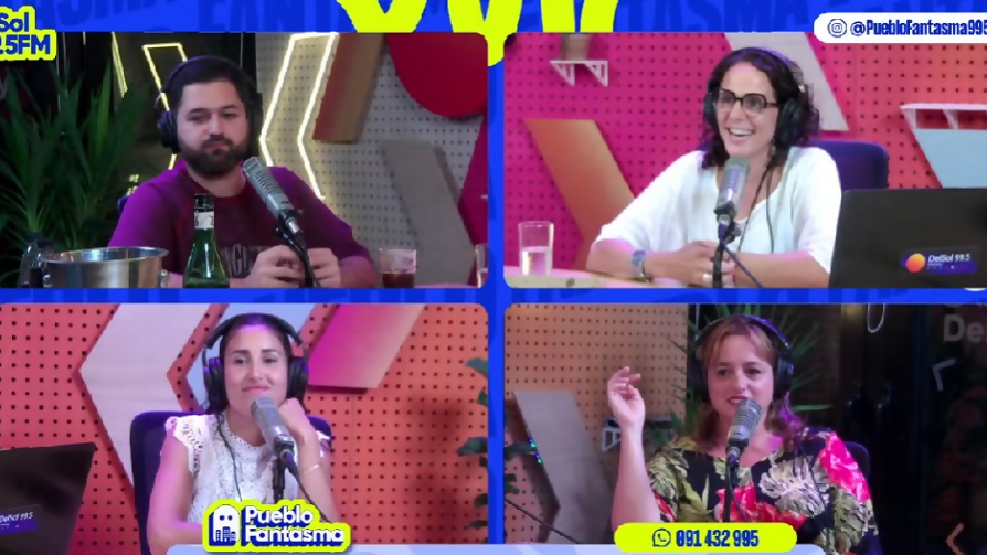 Al fin volvimos - Apertura y charla - Pueblo Fantasma | DelSol 99.5 FM