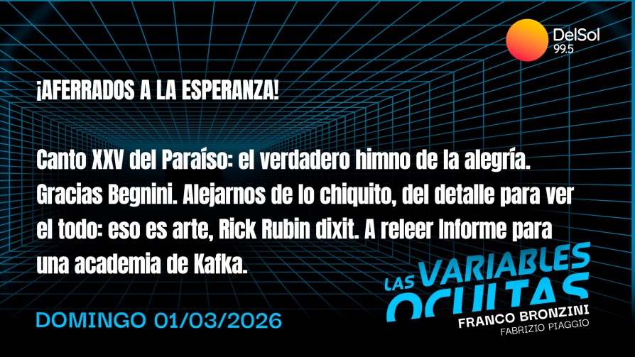 ¡Aferrados a la Esperanza! - Programas completos - Las variables ocultas | DelSol 99.5 FM