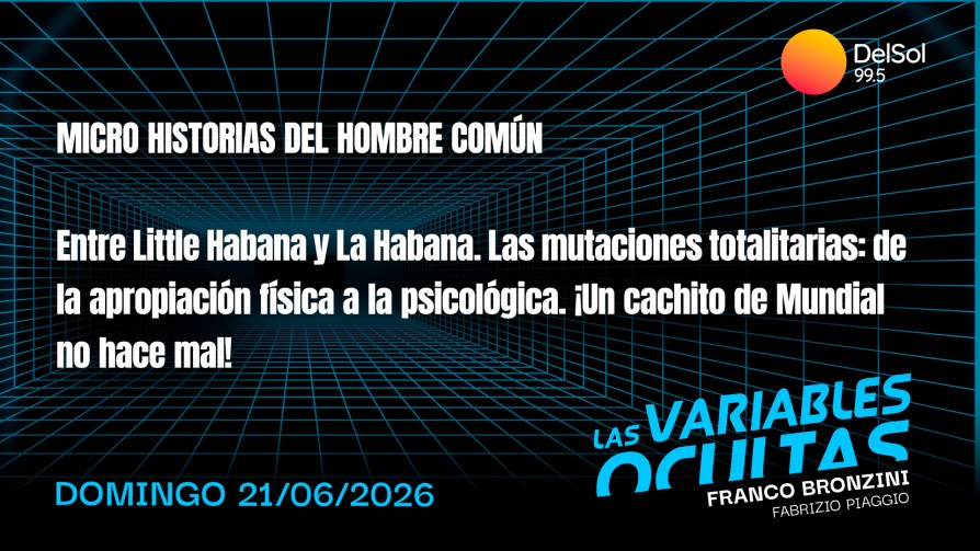 Micro historias del hombre común  - Programas completos - Las variables ocultas | DelSol 99.5 FM